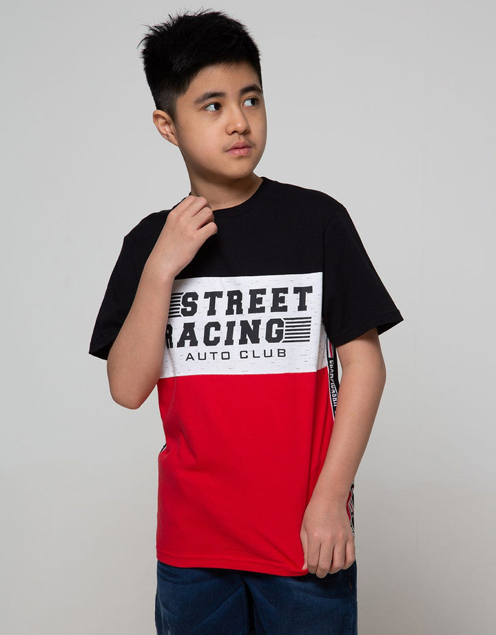 Aero Short Sleeve T-Shirt Print C&S Street Racing Auto Club