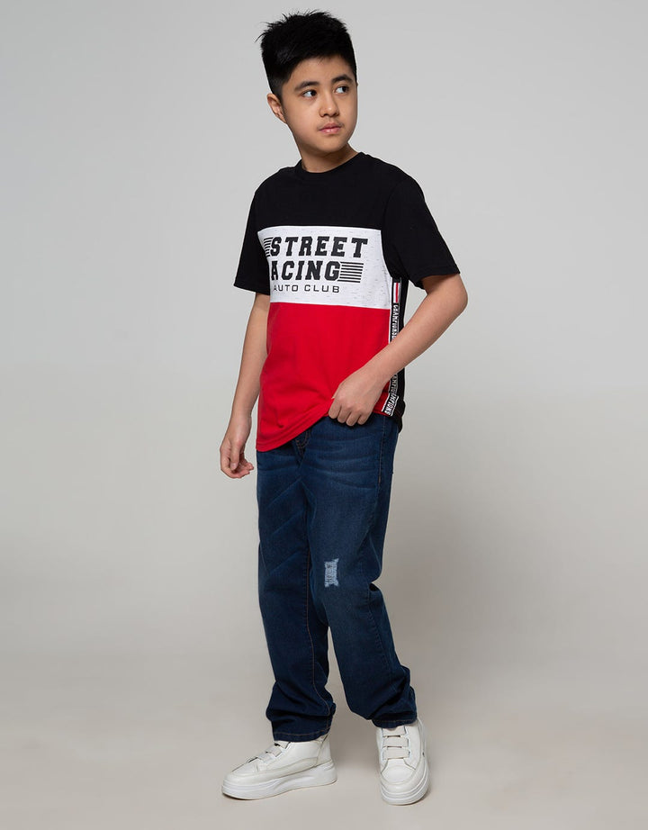 Aero Short Sleeve T-Shirt Print C&S Street Racing Auto Club