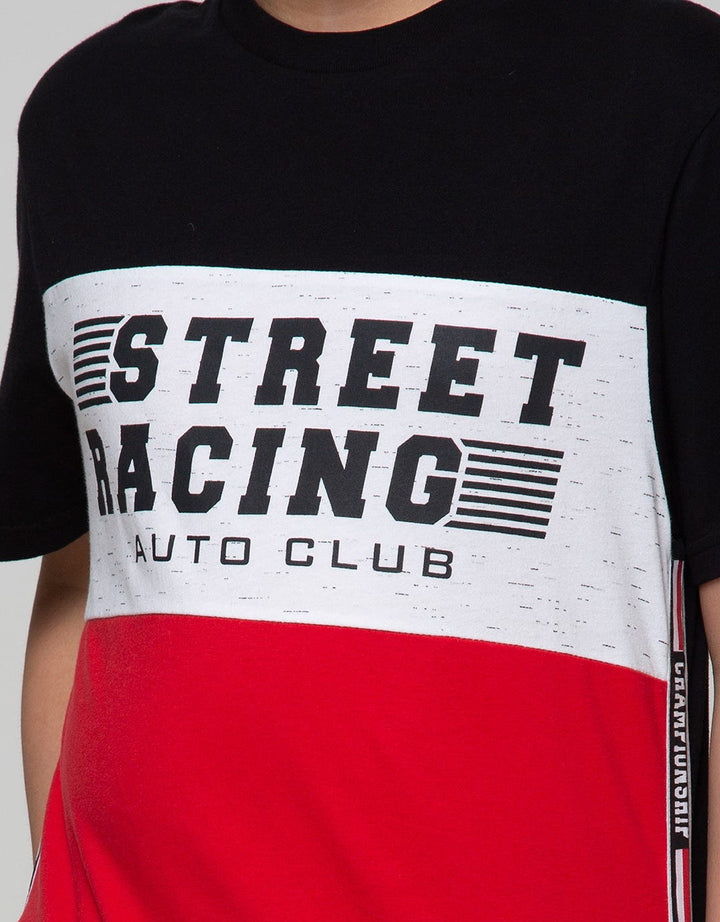 Aero Short Sleeve T-Shirt Print C&S Street Racing Auto Club