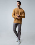 Details Long Sleeve T-Shirt Turtle Neck Texture