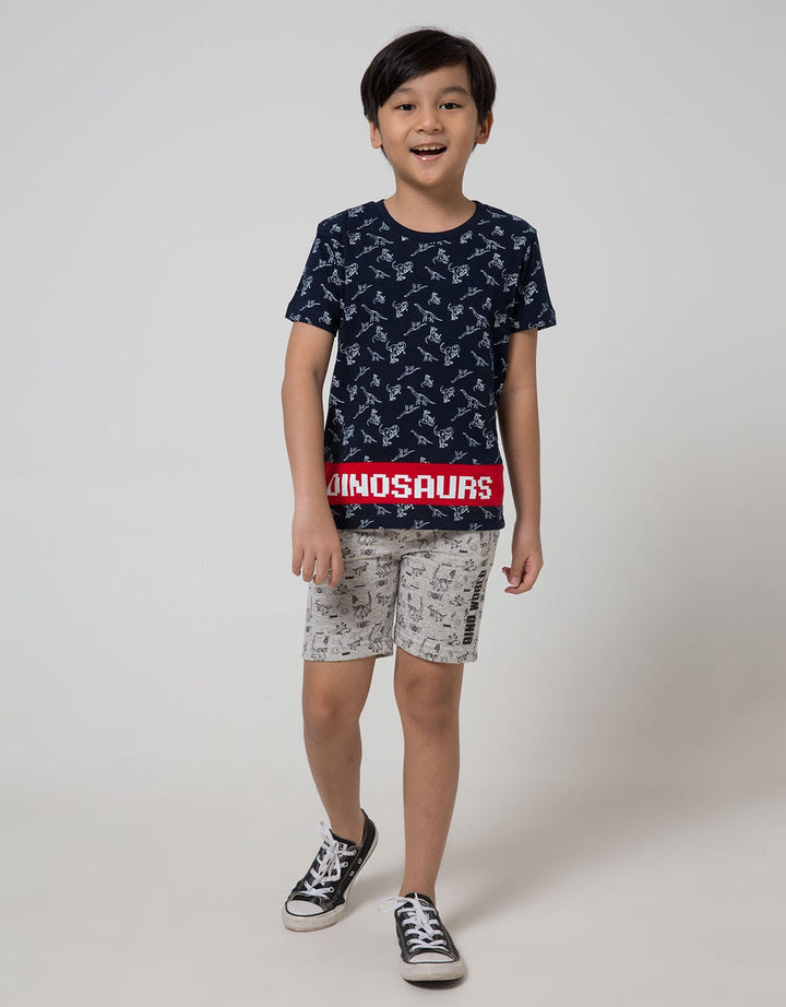 Little M Short Sleeve T-Shirt Cut N Sewn