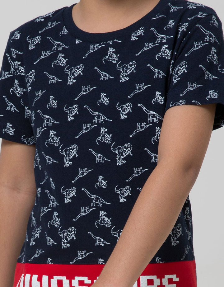 Little M Short Sleeve T-Shirt Cut N Sewn