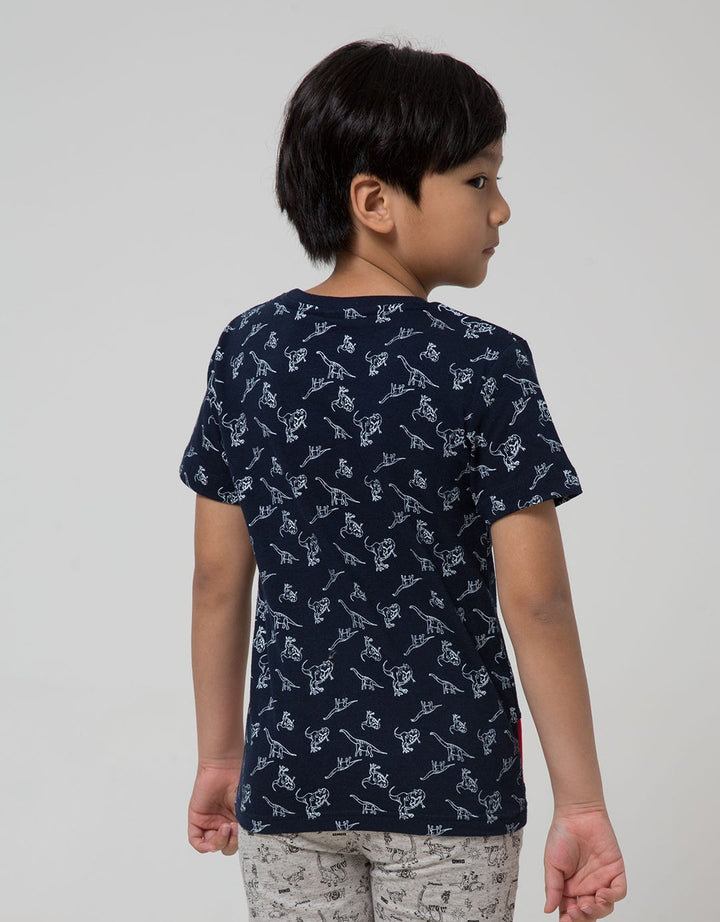 Little M Short Sleeve T-Shirt Cut N Sewn
