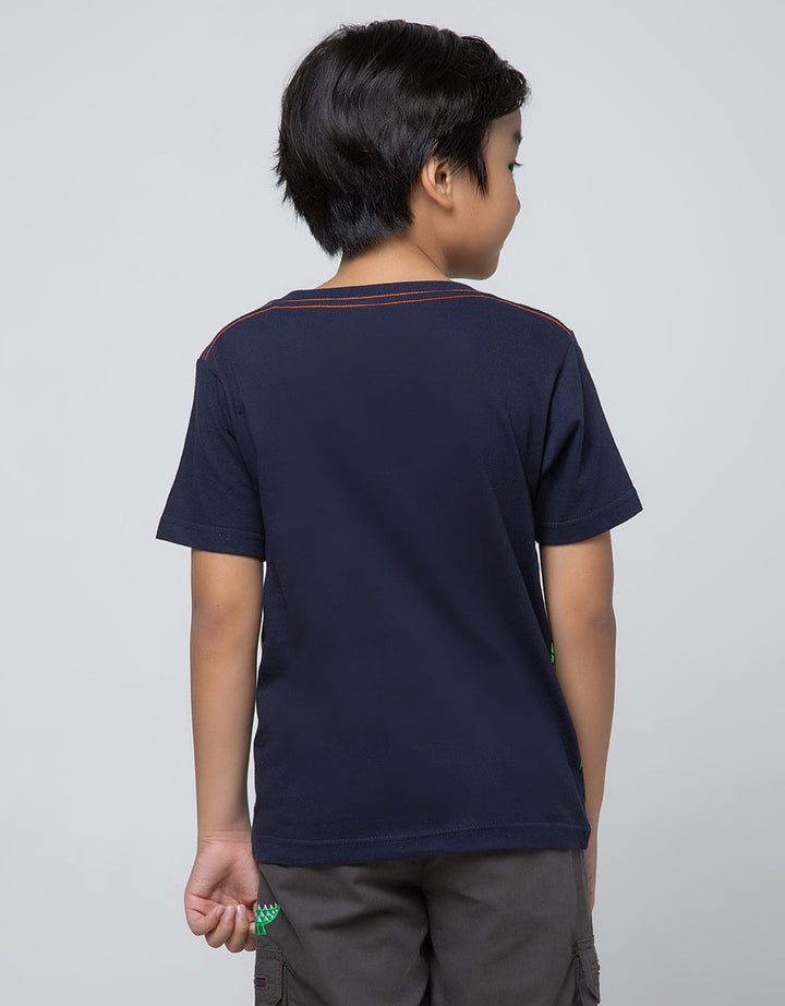 Little M Short Sleeve Safari Leopard Print T-Shirt