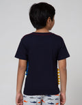 Little M Short Sleeve T-Shirt Dino Cucuk Snack Time