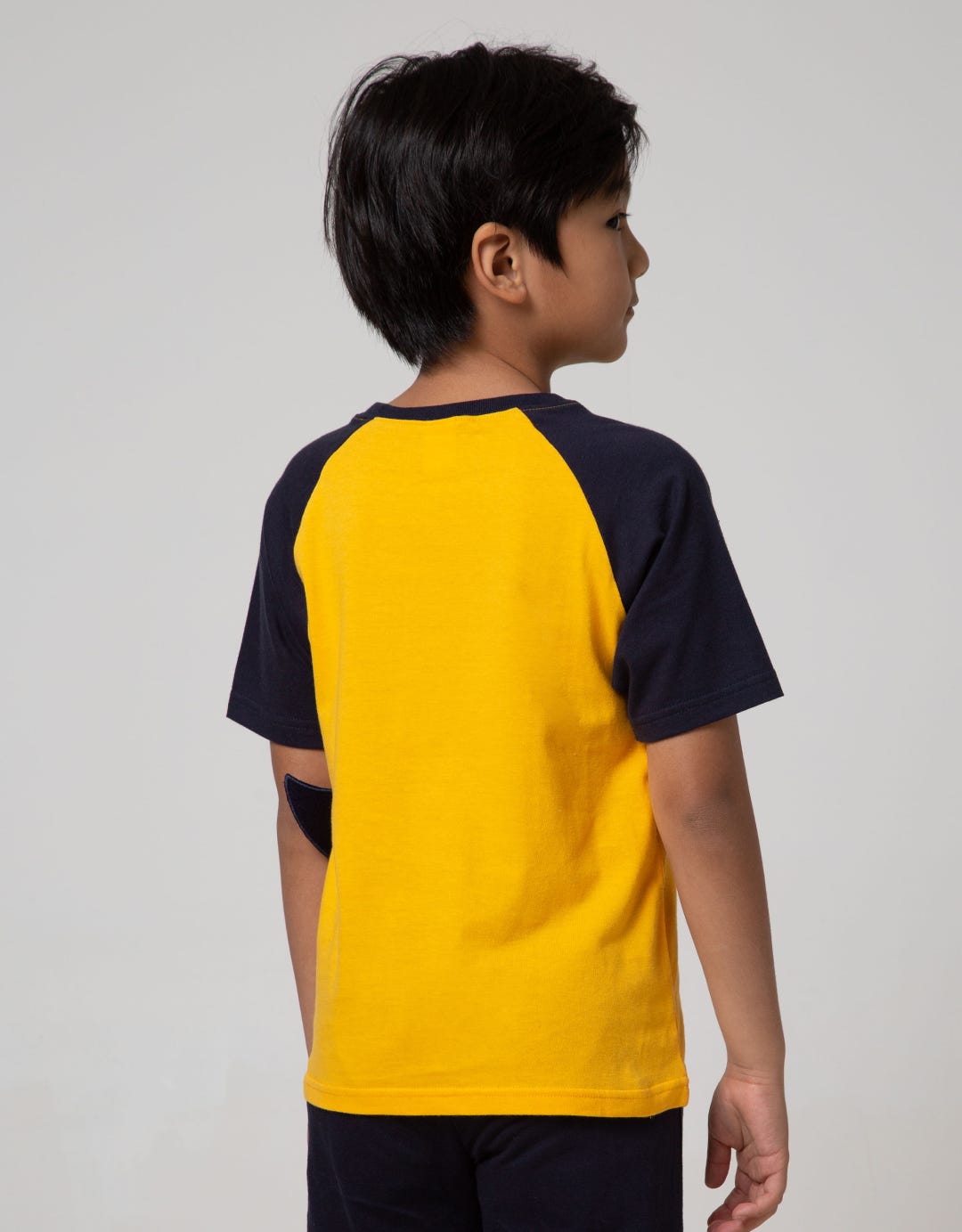 Little M Short Sleeve Raglan T-Shirt Dino Cucuk Be Friends