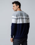 Details Sweatshirt Jumper Rneck Cut N Sewn Texture