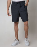 Details Short Pants Ribstop Pullon With Zipper N Pocket Zipp