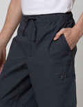 Details Short Pants Ribstop Pullon With Zipper N Pocket Zipp