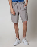 Details Short Pants Ribstop Pullon With Zipper N Pocket Zipp