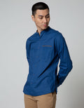 Details Long Sleeve Shirt Slub Shirt Shanghai Collar N Suede