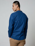 Details Long Sleeve Shirt Slub Shirt Shanghai Collar N Suede