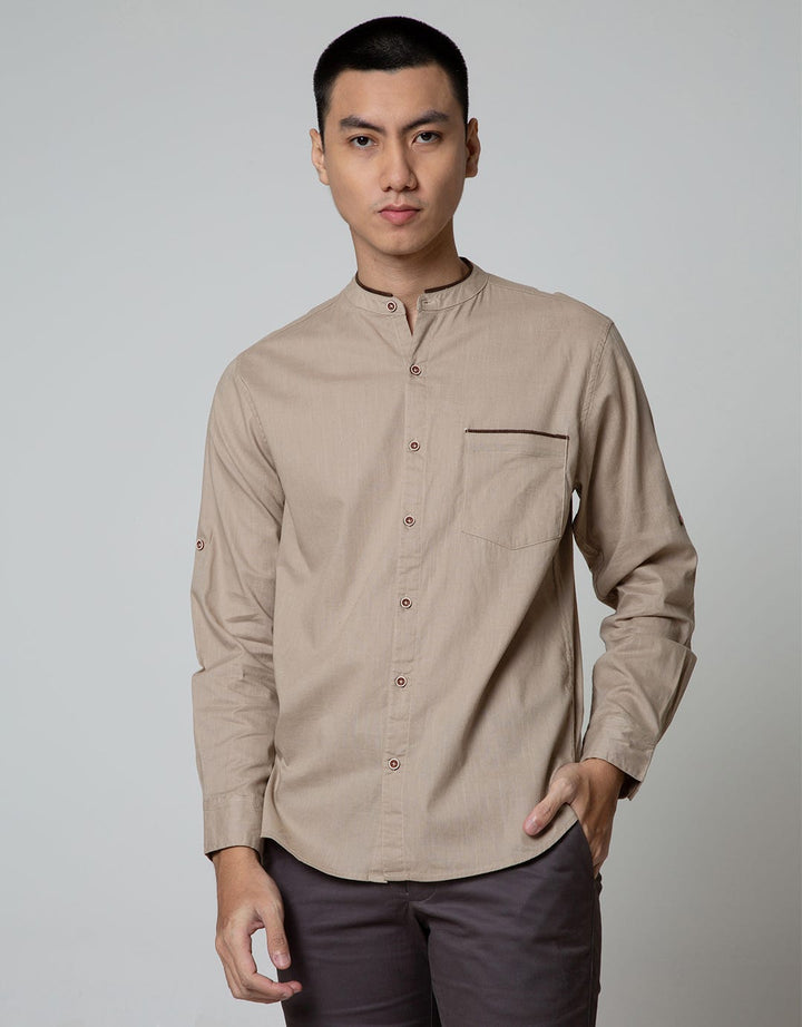 LS SHIRT SLUB SHIRT