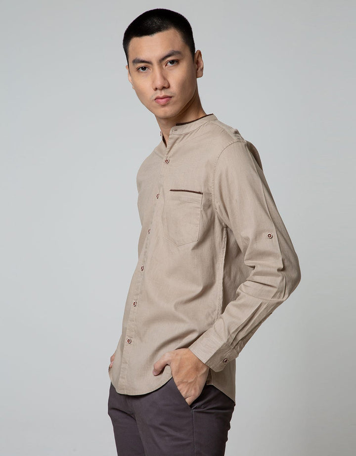 LS SHIRT SLUB SHIRT