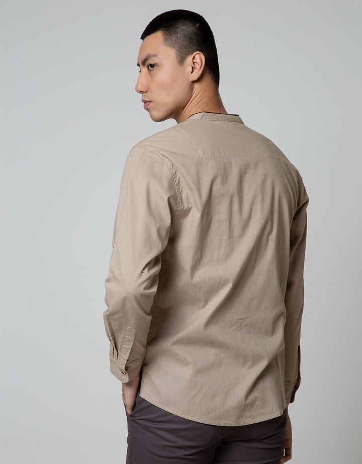 LS SHIRT SLUB SHIRT