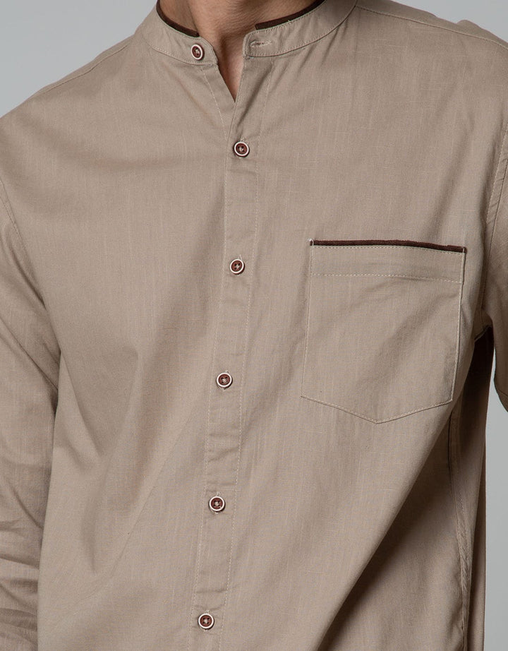 LS SHIRT SLUB SHIRT