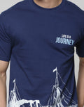 T Zone Short Sleeve T-Shirt Print Ship