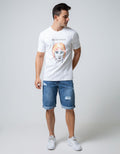 T Zone Short Sleeve T-Shirt Cartoon Musicista