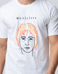 T Zone Short Sleeve T-Shirt Cartoon Musicista