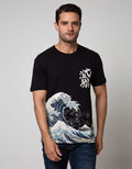 T Zone Short Sleeve T-Shirt Graphic Print Japan Series