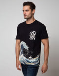 T Zone Short Sleeve T-Shirt Graphic Print Japan Series