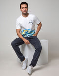 T Zone Short Sleeve T-Shirt Graphic Print Japan Series