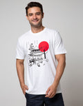 T Zone Short Sleeve T-Shirt Graphic Print Japan Series