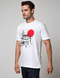 T Zone Short Sleeve T-Shirt Graphic Print Japan Series