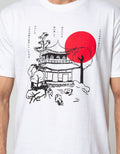 T Zone Short Sleeve T-Shirt Graphic Print Japan Series