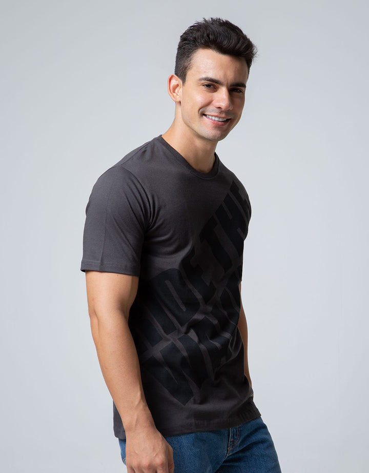 T Zone Short Sleeve T-Shirt Print Ride The Wave