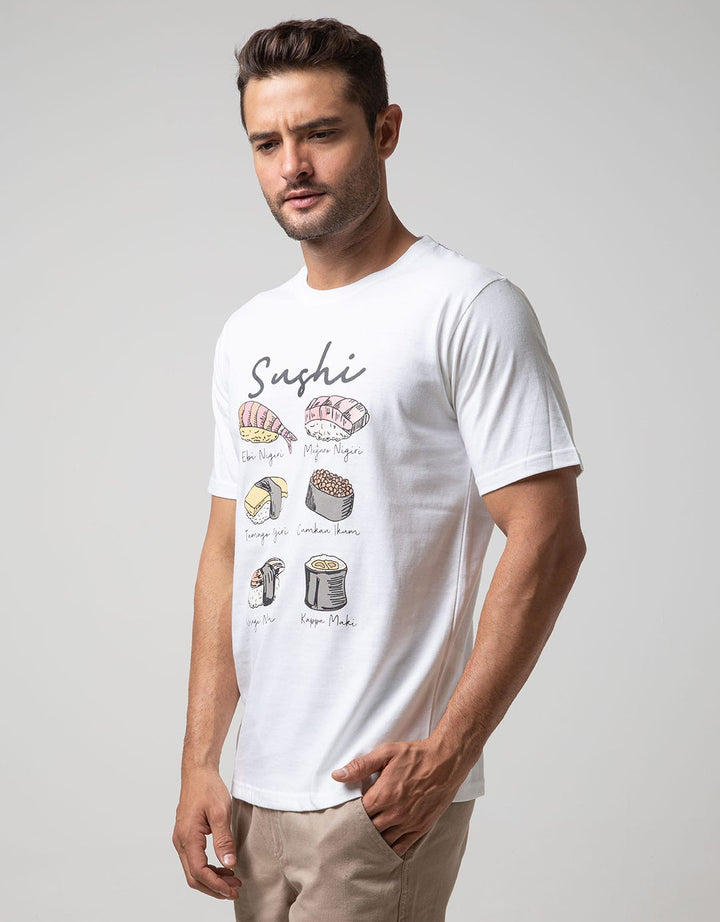 T Zone T-Shirt Print Graphic Sushi Series