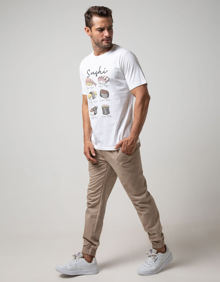 T Zone T-Shirt Print Graphic Sushi Series