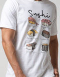 T Zone T-Shirt Print Graphic Sushi Series