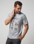 T Zone T-Shirt Print Graphic Sushi Series