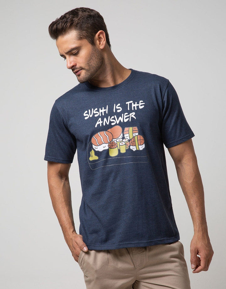T Zone T-Shirt  Print Graphic Sushi Series
