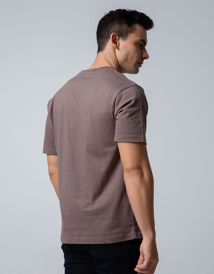 T Zone Short Sleeve T-Shirt Print Double Tone Always