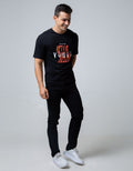 T Zone Short Sleeve T-Shirt Print Double Tone Youth