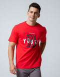 T Zone Short Sleeve T-Shirt Print Double Tone Youth