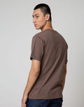 T Zone Short Sleeve T-Shirt Print Double Tone Be Awesome
