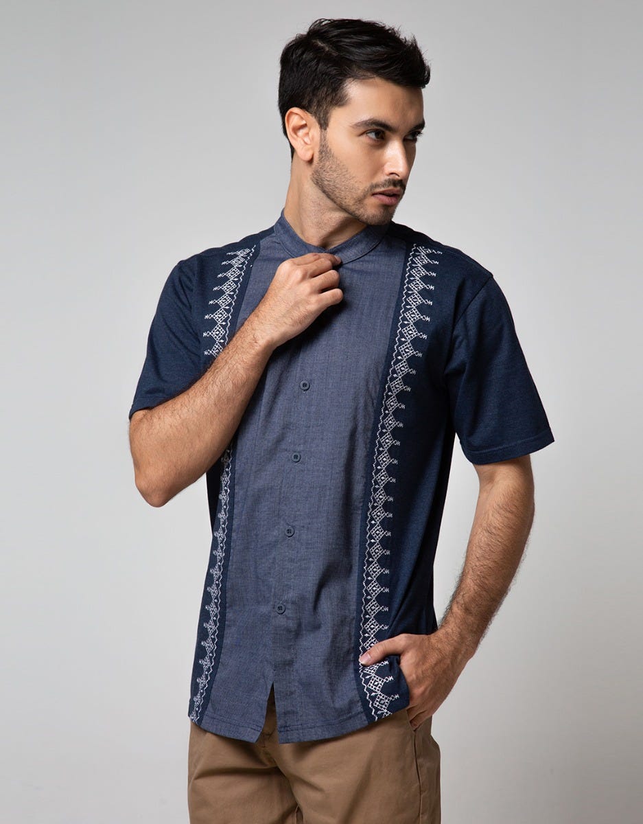 T Zone Short Sleeve Koko Muslim Button