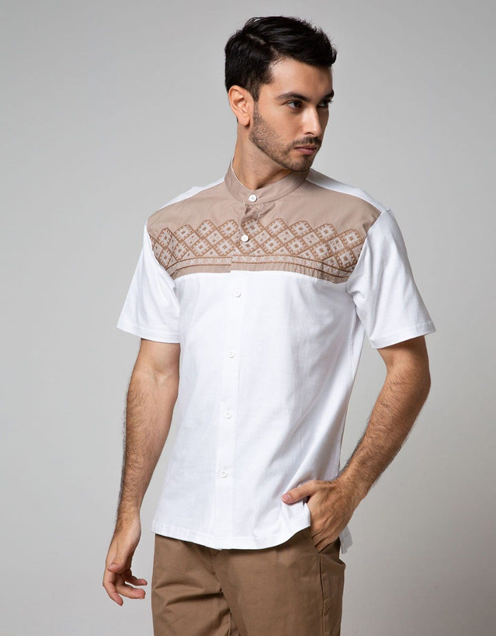 T Zone Short Sleeve Koko Muslim Detail Print