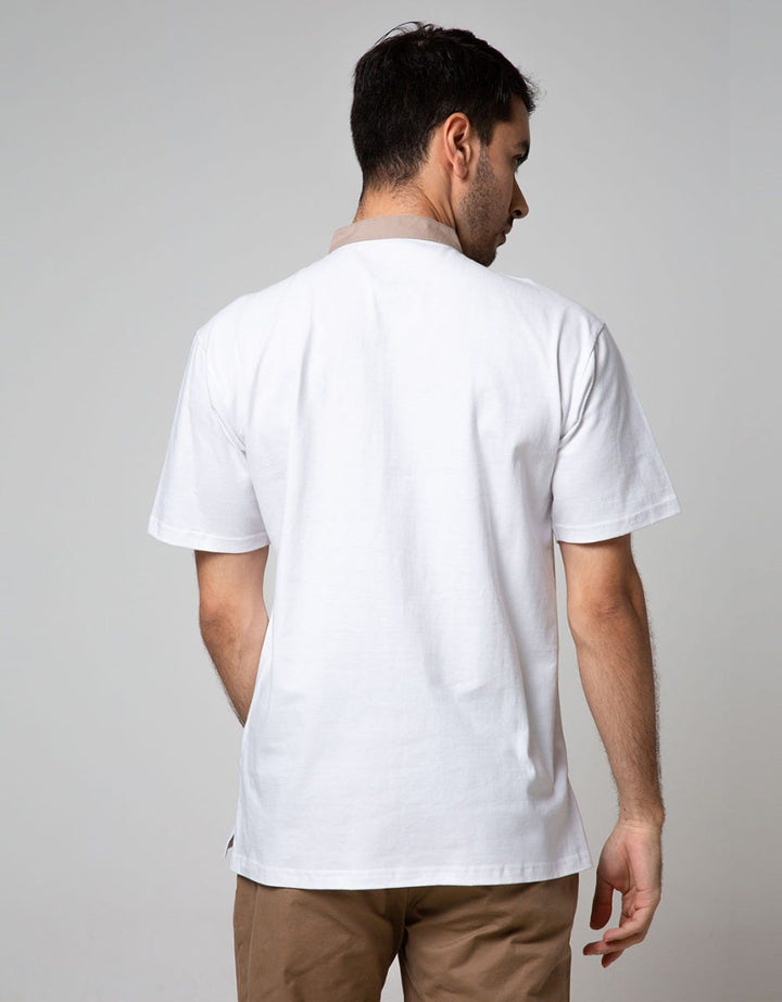 T Zone Short Sleeve Koko Muslim Detail Print