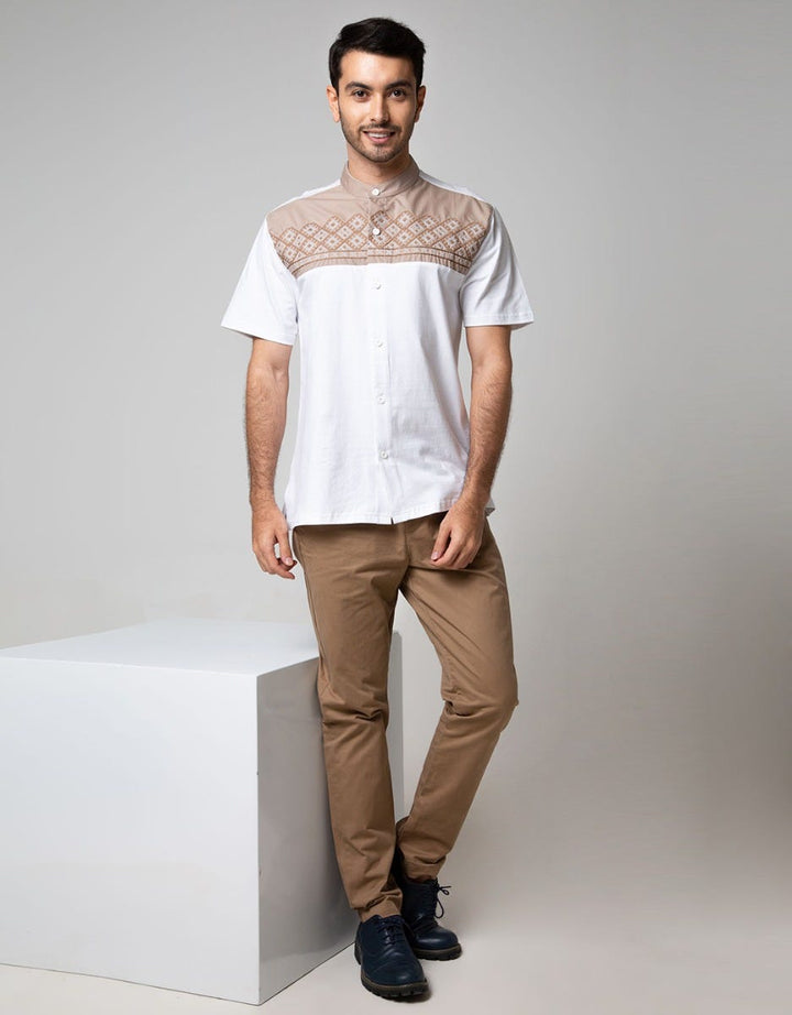 T Zone Short Sleeve Koko Muslim Detail Print