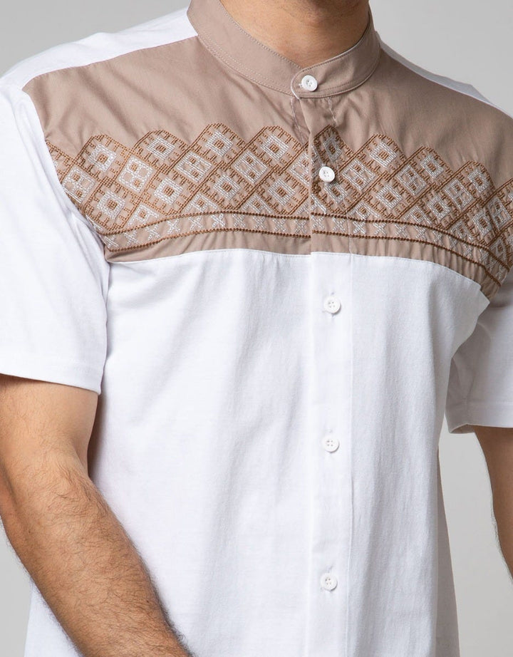T Zone Short Sleeve Koko Muslim Detail Print