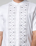T Zone Short Sleeve Koko Muslim Embroidery