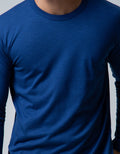 Details Long Sleeve T-Shirt Rneck Texture Slub
