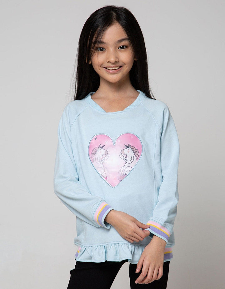 Aero Kids Holographic Unicorn Sweatshirt