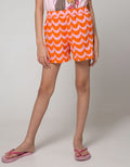 Aero Kids Short Pants Ki Bottom Full Print Wave