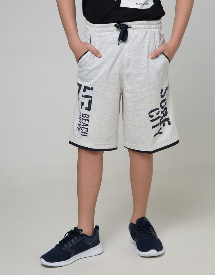 Aero Kids Short Pants Knit Printnofloc Tade Regu Drive