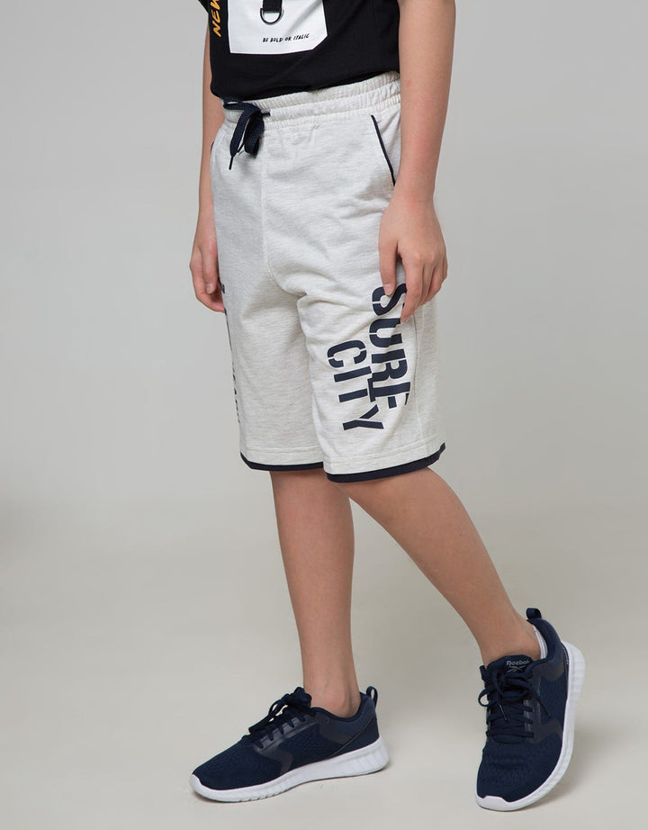Aero Kids Short Pants Knit Printnofloc Tade Regu Drive